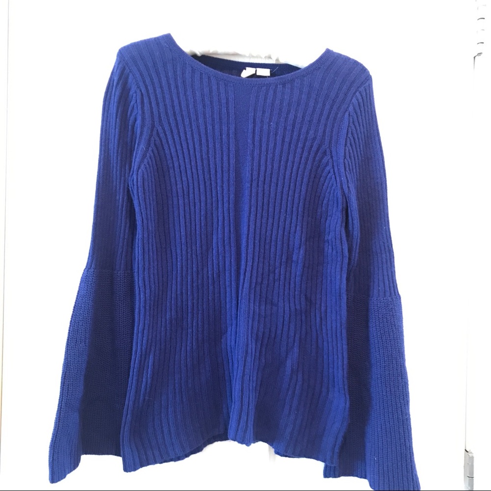 Anthropologie Moth Sweater Blue New Casco Bay NWT - Picture 5 of 8